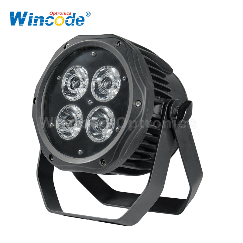 4 × 18 W 6-in-1-Außen-LED-Slim-Par-Licht