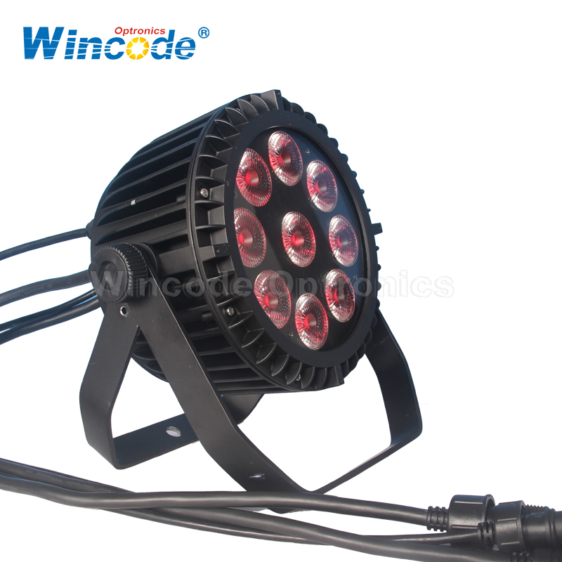 9×10W 4-in-1-LED-Slim-Par-Außenleuchte